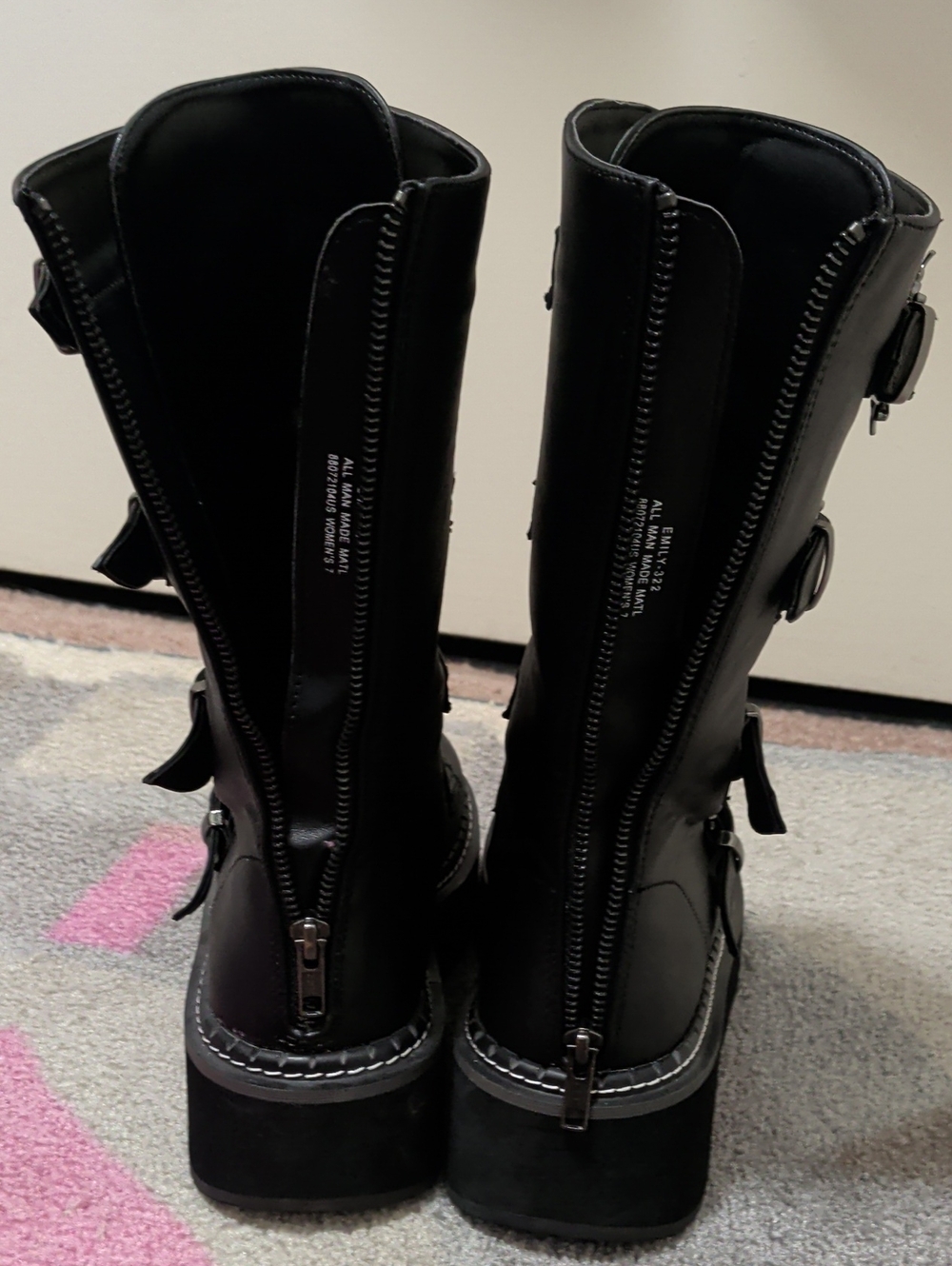 Demonia Emily-322 Boots, Women's 6-6.5 - Picture 4 of 4